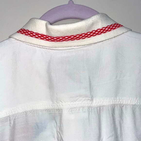 JouJou Disney Mickey Mouse XL Shirt  button up  Beaded Embrioidered Vintage - Picture 11 of 16